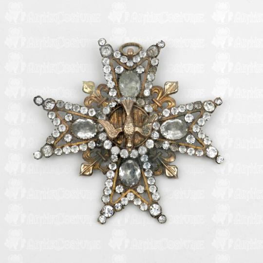 Ordre du Saint-Esprit, bijou orné de strass