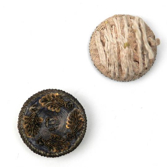 Boutons anciens de grand habit de cour pour dignitaires - L'unité