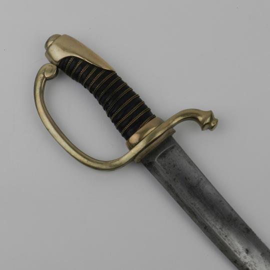 Sabre sur le modèle du briquet des grenadiers à pied de la garde du 1er Empire