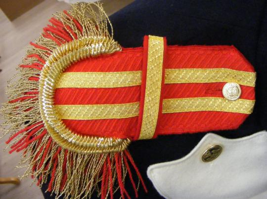 Épaulettes de sergent de sapeur de la Garde Impériale - La paire