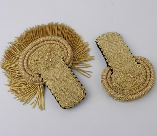 Épaulettes d'officier d'état-major - Premier Empire - La paire