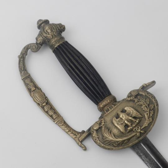 Épée d'officier des services administratifs 2ème Empire.
