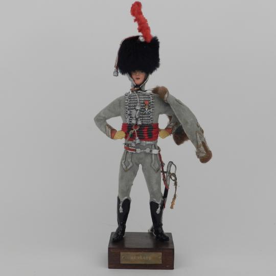 Lieutenant du 3 ème Hussard. Figurine Marcel Riffet. 