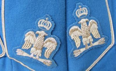 Aigles pour retroussis sur le modèle de commissaire des guerres - Par 4