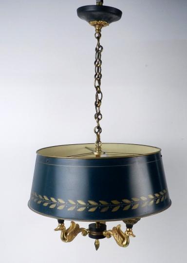 Lustre bouillotte style Empire