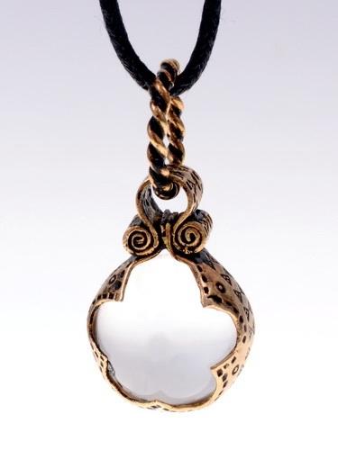 Pendentif sphère Gotland en verre