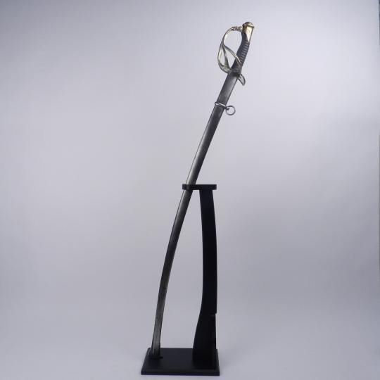 Sabre de Préval à Paris 1822 de cavalerie légère officier - Fourreau à un un anneau, Solingen.
