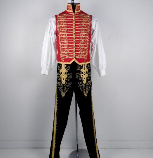 Culotte d'officier supérieur à décor exubérant