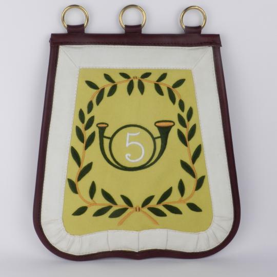 Sabretache du 5e regiment de chasseur à cheval de la ligne