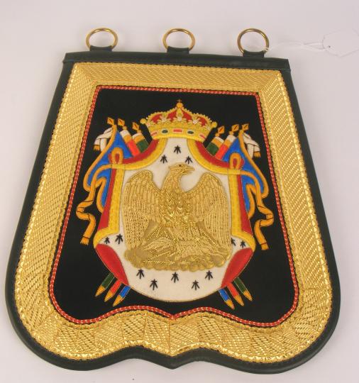 Sabretache de maréchal des logis de chasseur à cheval de la garde