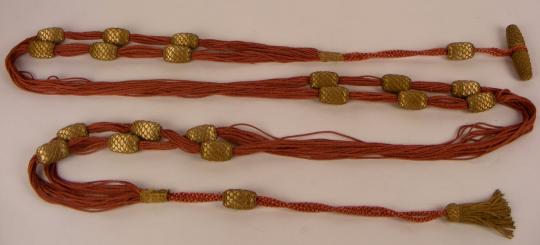 Ceinture écharpe fantaisie d'officier supérieur