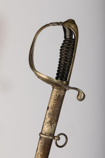 Sabre d'officier d'infanterie - Modele 1882 - oxydation et vernis