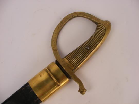 Sabre briquet d'infanterie hollandaise, sur le modèle de l'an IX