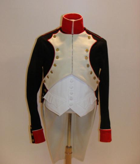 Fusilier, 18ème de ligne - Habit veste troupe 1806