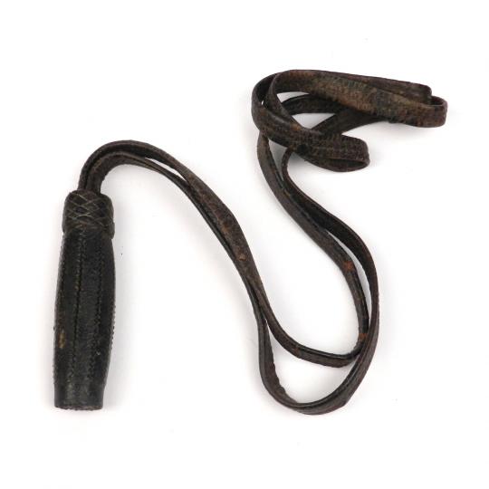 Dragonne de cuir pour sabre, 3 ème république