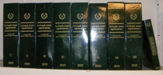 La Grande Armée Napoléonienne - Lot de 8 coffrets de figurines avec fascicules d'instructions