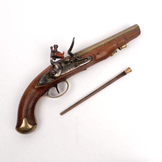 Pistolet de marine anglais, fin XIX ème. Vendu en 12 h