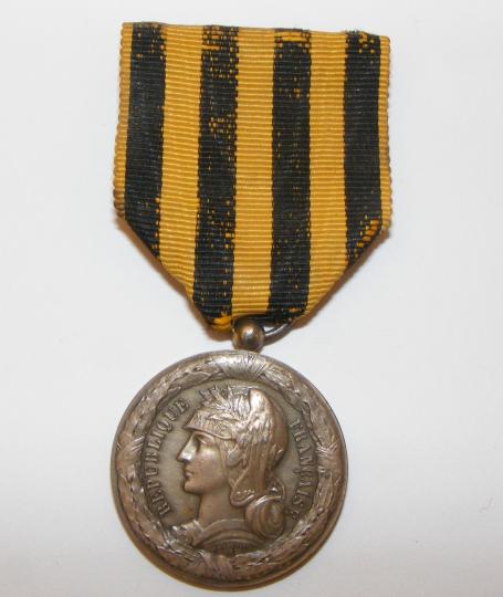 Médaille commémorative de l'expédition du Dahomey 1892.