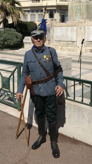 Uniforme capitaine poste et trésor, grande guerre, a c 1915