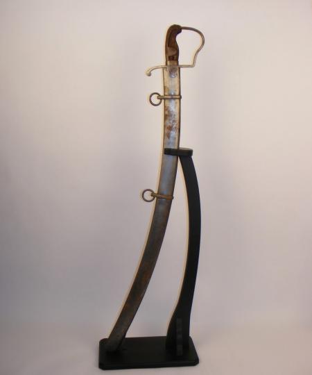 Sabre dit Blücher, vendu avec des reliques de Waterloo
