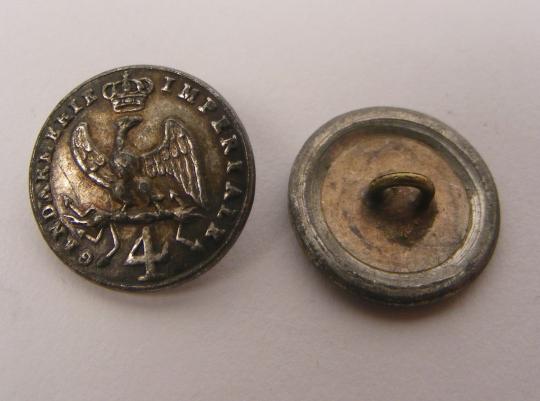 Boutons de la Gendarmerie Impériale 18 mm- L'unité