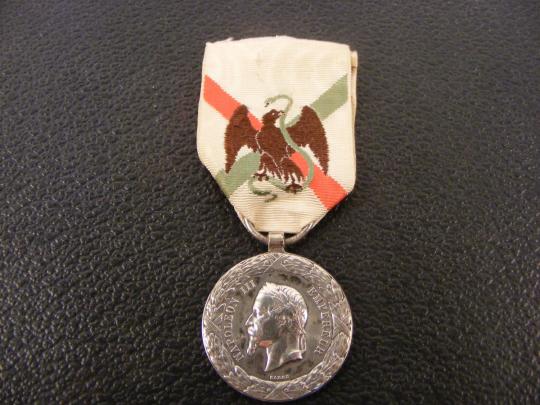 Mexique: médaille de la Campagne - Second Empire 