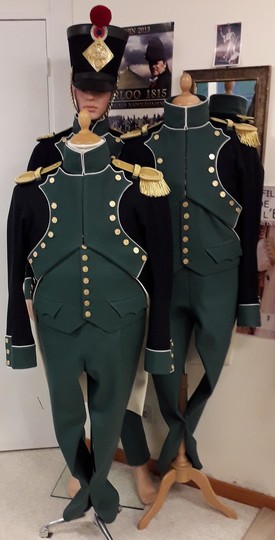 Canonnier garde côte, officier, 1806-1812