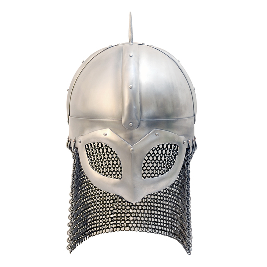 Casque Gjermundbu avec maille butée - Xe siècle