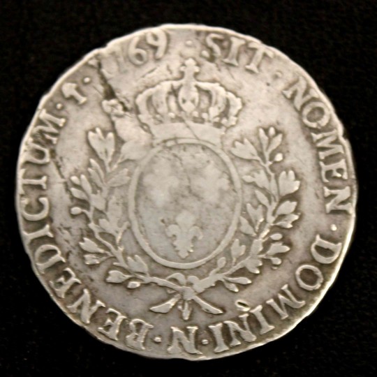 Écu en argent de 1769 : année de naissance de l'Empereur!