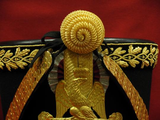 Pompon cocarde bouillons pour officiers supérieurs  - L'unité