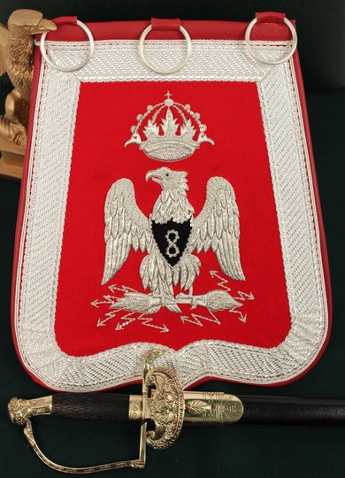 Sabretache du 8e hussard d'officier