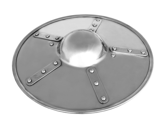 Targe en acier avec renfort, 3 tailles