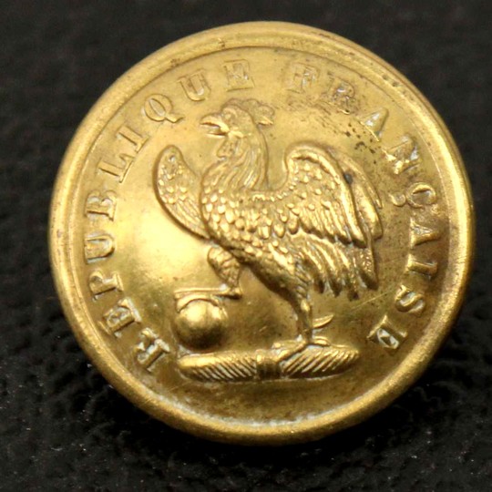 Boutons de la Garde Nationale Sédentaire : 1848-1852 et 1870-1871