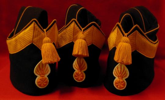 Bonnets de police grenadier à pied Garde troupe- Empire 