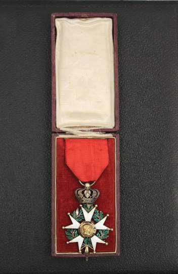 Croix de chevalier de la Légion d'Honneur Présidence - Dans sa boîte