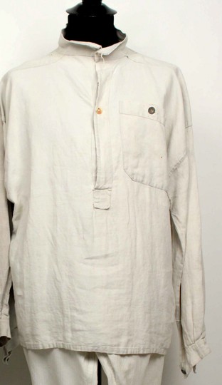 Chemise de bourgeron avec poche à l'extérieur 