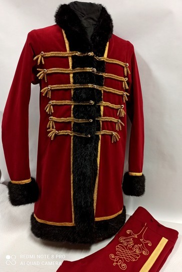 Habit à la Polonaise du prince Murat lors de la bataille d'Iéna, d'après Horace Vernet