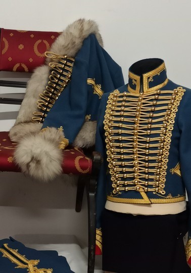 Tenue pour mariage, style officier du 11ème hussard