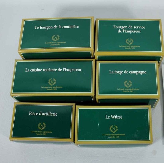 La Grande Armée Napoléonienne - Lot de 6 coffrets de figurines prêtes à peindre - Éditions Atlas