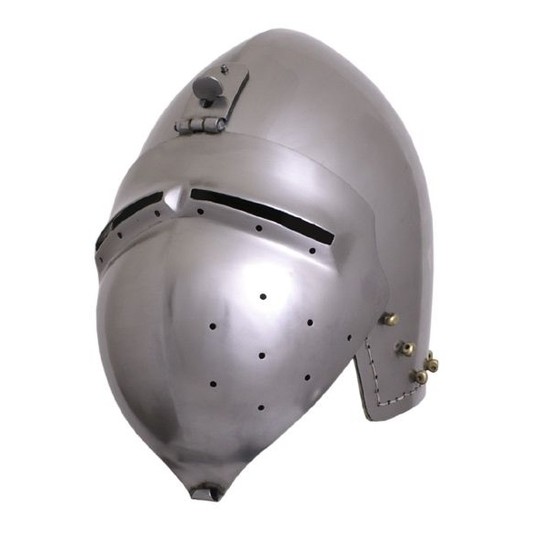 Bascinet Klappvisor - XIVe siècle 