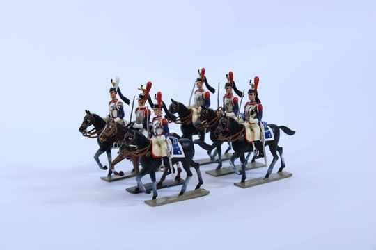 Coffret Lucotte - 6 cavaliers. Cuirassiers