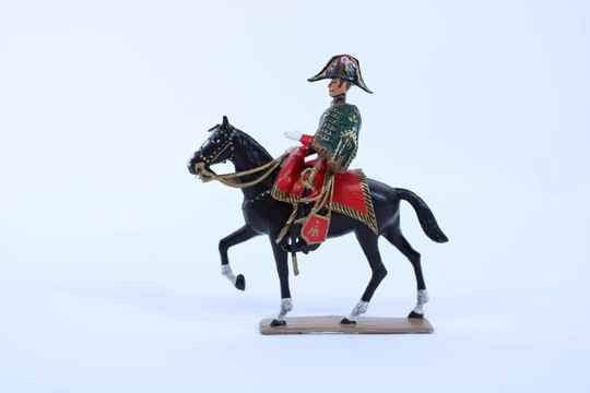 Figurine Lucotte - Lassalle à cheval