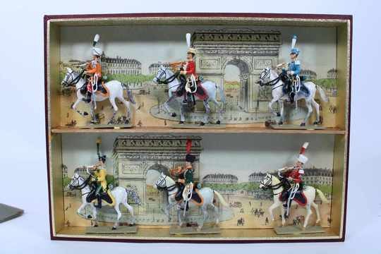 Coffret Lucotte - 6 trompettes de chasseur à cheval de la Garde