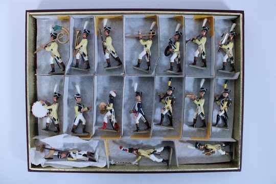 Coffret Lucotte - musique du 67e de ligne - 17 piétons.