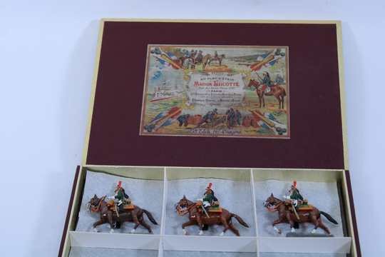 Coffret Lucotte avec seulement 3 cavaliers - Cie d'élite du 16 ème dragon