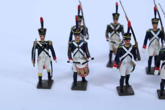 Lot de 27 voltigeurs de la garde CBG