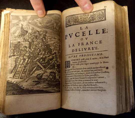 La Pucelle ou la France délivrée, par Chapelain, édition de 1657! Venu en 24 h.
