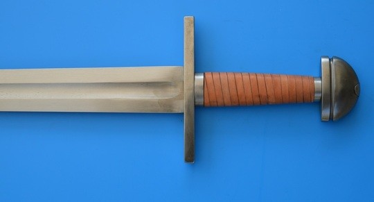 Épée viking -IXème, XIème- Lame courte et quillon section carrée