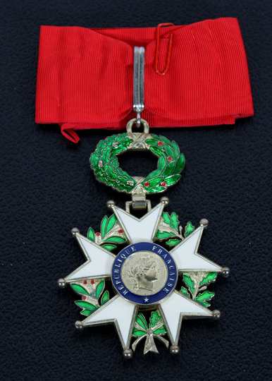 Commandeur Légion d'Honneur médaille 5e république - depuis 1958
