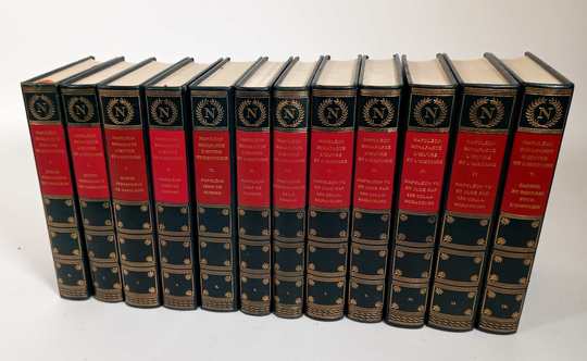 Napoléon Bonaparte, l'oeuvre et l'histoire, en 12 volumes